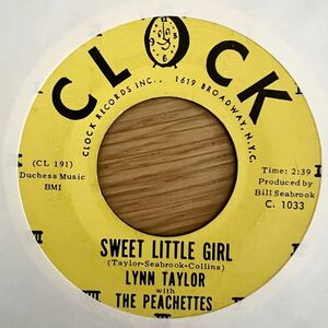 【45】GIRLS特集 LYNN TAYLOR & THE PEACHETTES /SWEET LITTLE ANGEL/7inch EP 60s 50s oldies/SOUL R&B BLUES DOO WOP