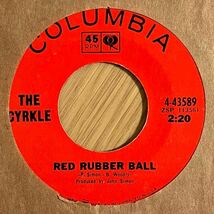 【45】60s ROCK特集 THE CYRKLE / RED RUBBER BALL / 7inch EP 60s 50s oldies/PAUL SIMON/ ROCK POP SOFTROCK_画像1