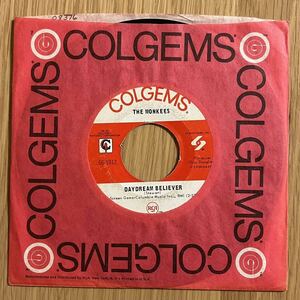 【45】60s ROCK特集 THE MONKEES / DAYDREAM BELIEVER / 7inch EP 60s 50s oldies/ ROCK R&B POP / ブリルビルディング/タイマーズ