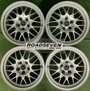 ★日産 ステージア 260RS 純正 BBS 17インチ 5/114.3 ★17×7J +30 17×7J +20 PCD114.3 5H ハブ径:約66ｍｍ 4本Set 中古アルミ★送料無料