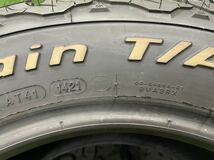 ★LT215/70R16 100/97R BF Goodrich All-Terrain T/A KO2 BF グッドリッチ ホワイトレター 2021～2022年製 イボ有 バリ溝 5本 ★送料無料_画像7