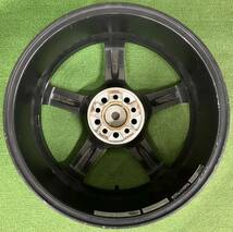 ★RAYS レイズ グラムライツ T57-RC 17インチ 5穴/5H★17×7J +50 5/100 PCD100 ハブ径:約65mm 4本セット 中古アルミ 日本製★送料無料_画像7