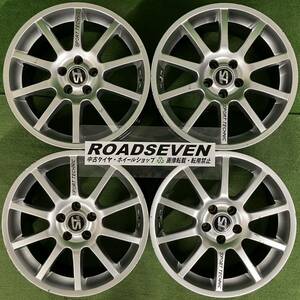 ★SPORT TECHNIC スポーツテクニック 16インチ★16×7J +38 5/100 ハブ径:約58mm 4本セット 中古アルミホイール★送料無料