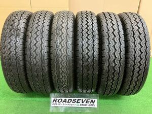 ★ 205/85R16（117/115L）LT ダンロップ SP LT5★2022年製国産中古品バリ溝夏タイヤ9㍉以上★6本SET送料無料/一部地域を除く★