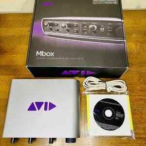 Avid Mbox オーディオインターフェース 