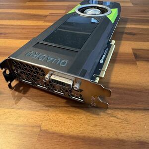 NVIDIA Quadro P5000 16GB GDDR5X 256bitメモリ（4画面出力対応）動作品です