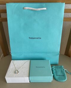 新品 正規品 ティファニー tiffany&co. ネックレス オープンハート シルバー ♪リボンラッピング 箱 巾着　紙袋 ハート プレゼント