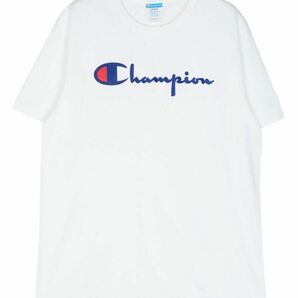 【Champion(チャンピオン) 4,950円/スクリプト ロゴ クルーネック Tシャツ】LLサイズ