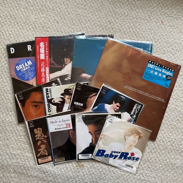 近藤真彦 レコード12枚セット