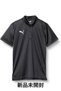  Puma спорт рубашка-поло Golf рубашка черный S размер 5,500 иен -2,980 иен 