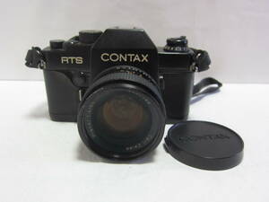 CONTAX RTS + Carl Zeiss Planar 1.4/50 T フィルター付き コンタックス フィルムカメラ。