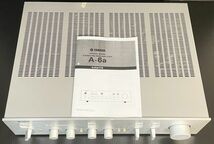 【取説付属☆動作極美品】銘機! YAMAHA ヤマハ A-6a プリメインアンプ Integrated amplifier イコライザ アンプ A-5 A-7 A-8 A-9 の兄弟機_画像1