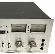 【美品★動作品】PIONEER パイオニア STEREO CASSETTE TAPE DECK CT-4 カセットデッキ オーディオ機器 音響機器_画像5