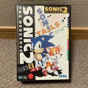 ソニック ザ ヘッジホッグ2 MD メガドライブソフト ★ 清掃・起動確認済みSEGA セガ SONIC THE HEDGEHOGの画像1