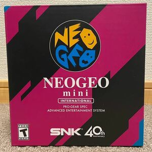 ネオジオミニ インターナショナル ★新品未開封品本郷★NEOGEO mini 海外版 SNK