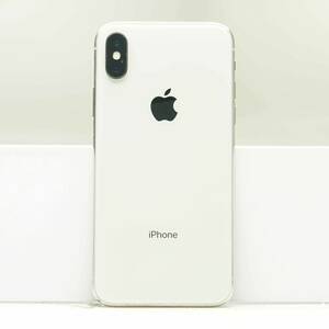 iPhone X 256GB シルバー docomo版 訳あり品 ジャンク 中古本体 スマホ スマートフォン 白ロム