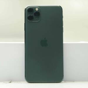 iPhone 11 Pro Max 256GB ミッドナイトグリーン SIMフリー 訳あり品 ジャンク 中古本体 スマホ スマートフォン 白ロム