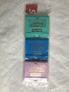 未使用 17SS Supreme INCENSE Match マッチ　シュプリーム