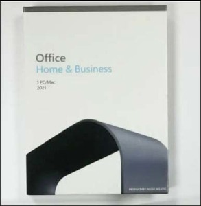 Mac版 Microsoft Office Home and Business 2021のリテールBOX版 / 新品未使用 / 未開封 NO8