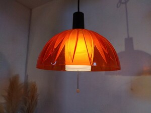 R60208-7 retro pop | pop light | pops tile | orange color | hanging lowering pendant light diameter approximately 38cm