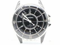 1円 ●パーツ【 シャネル CHANEL 】 J12 ケースのみ SS/CE メンズ 自動巻 新着 90129-9_画像1