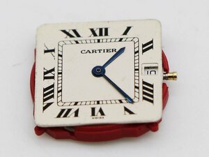 1円 【 カルティエ Cartier 】 Cal.687 サントスクーガー ムーブメント デイト クォーツ 新着 90208-19