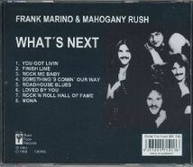 【新品CD】 Frank Marino / What's Next_画像2