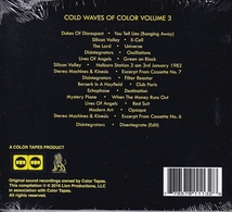 【新品CD】 VARIOUS / Cold Waves of Color Vol. 3_画像2