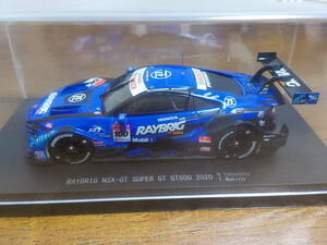 ☆★　エブロ EBBRO 1/43 honda ホンダ RAYBRIG NSX-GT No.100 SUPER GT 2020 GT500 champion BOX　★☆