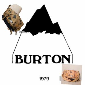 BURTON 2way メッセンジャーバッグ　迷彩　ブラウン系