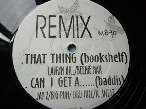 Lauryn Hill / Beenie Man - That Thing (Bookshelf) 収録 レア RAGGA HIPHOP 12EP