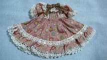 幼SD ドレス　2点セット　ピンク花柄　ヒマワリ色のドレス　ディーラー製_画像2