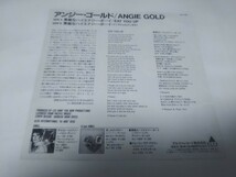 【EPレコード】レンタルレコードシール、シールはがし跡があります　素敵なハイエナジーボーイ　アンジー・ゴールド_画像2