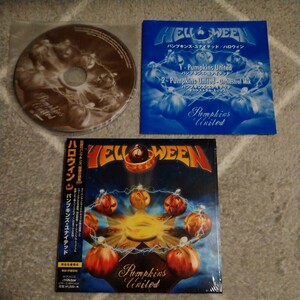 HELLOWEEN Pumpkins United 国内盤 帯付き シングル カードスリーブ