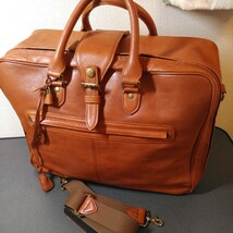 美品　PORTER　吉田カバン　レザー　ブリーフケース　トラベルバッグ　旅行バッグ_画像1