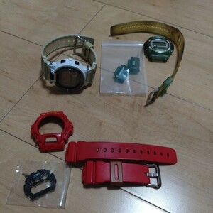 ★ジャンク品 故障品 CASIO G-SHOCK カシオ Gショック RAYSMAN レイズマン DW-9350MSJ W.C.C.S DW-9600WC 他★