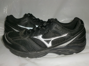 ★MIZUNO TRAD ROAD 6 `14製ミズノランニング K1GA140602 トラッドロード 6 ブラック/シルバー/ブラック