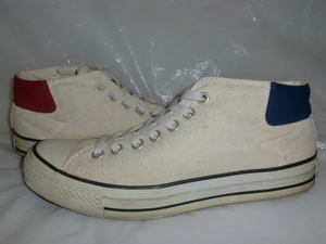 ★CONVERSE ALL STAR MID `PADDING´ `11製コンバース オールスター MID パッディング 生成り/ブルー/レッド