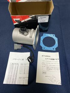 ジャンク品 APEX R35エアフロ変換アダプター カプラー付 500-AA08 R32 R33 R34 パワーFC用VQマップデータ、r35エアフロ付 APEXi