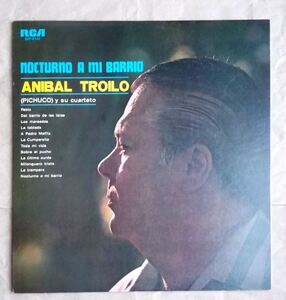 USMUS ★ 中古 LPレコード アニバル・トロイロ ラ・クンパルシータ Anibal Troilo Nocturno A Mi Barrio SHP-6143 STEREO 美品 タンゴ