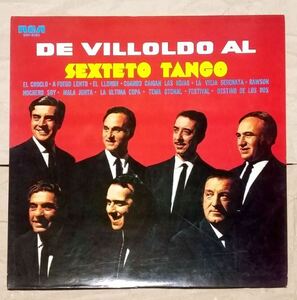 USMUS ★ 中古 LPレコード 現代タンゴの雄 第２集 セステートタンゴ De Villoldo Al Sexteto Tango SHP-6060 STEREO 美品 タンゴ