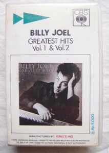 BILLY JOEL GREATEST HITS Vol.1&Vol.2 カセットテープ / ビリージョエル グレイテスト・ヒッツ