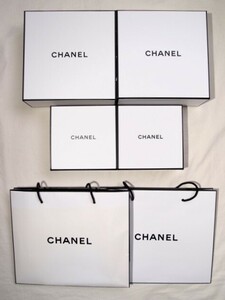 CHANEL シャネル 空箱 4箱 セット ショッパー付き / ギフト ボックス 