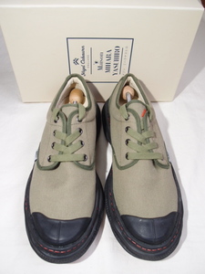 Nigel Cabourn × Maison MIHARA YASUHIRO COMBAT SHOES 44 / ナイジェルケーボン ミハラヤスヒロ コンバット シューズ スニーカー