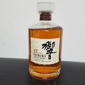 1円～SUNTORY サントリー 響 HIBIKI ウイスキー 17年 43% 700ml 箱なし 845