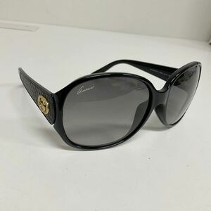 営HS007-60◆ GUCCI／グッチ PLD03BAFBN GG 3623／N／K／S D28EU 62□16 130/ サイドラインストーンGG ブラック サングラス