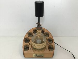 ●営KZ717-100　Blanton's ブラントン ボトルキャップ ライトアップボトルディスプレイ ８キャップスタンド 照明 ボトルスタンド 空き瓶