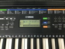 ●営SA358-140 【音出し・動作確認済】YAMAHA ヤマハ 電子キーボード 61鍵盤 PSR-E253 電源コード 譜面台 鍵盤楽器 キーボード 2015年製_画像9
