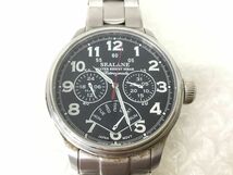 ●営HS076-60-M SEALANE シーレーン SEALANE SE31　レトログラード　腕時計_画像1