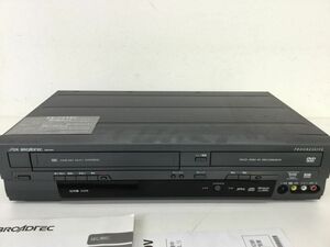 ●営FU419-120【取扱説明書/リモコン付き】DX BROADTEC DXブロードテック ビデオ一体型DVDレコーダー DXR160V 2013年製